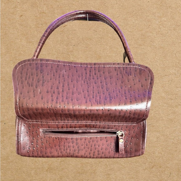 Bueno Brown Faux Leather Textured Shoulder Bag Purse. - Picture 6 of 6